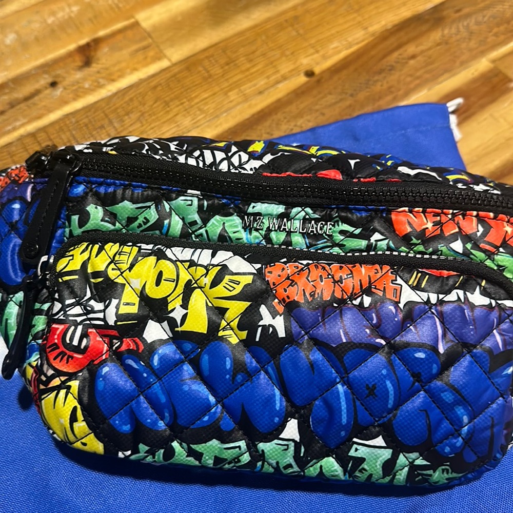Mzwallace graffiti sling bag!